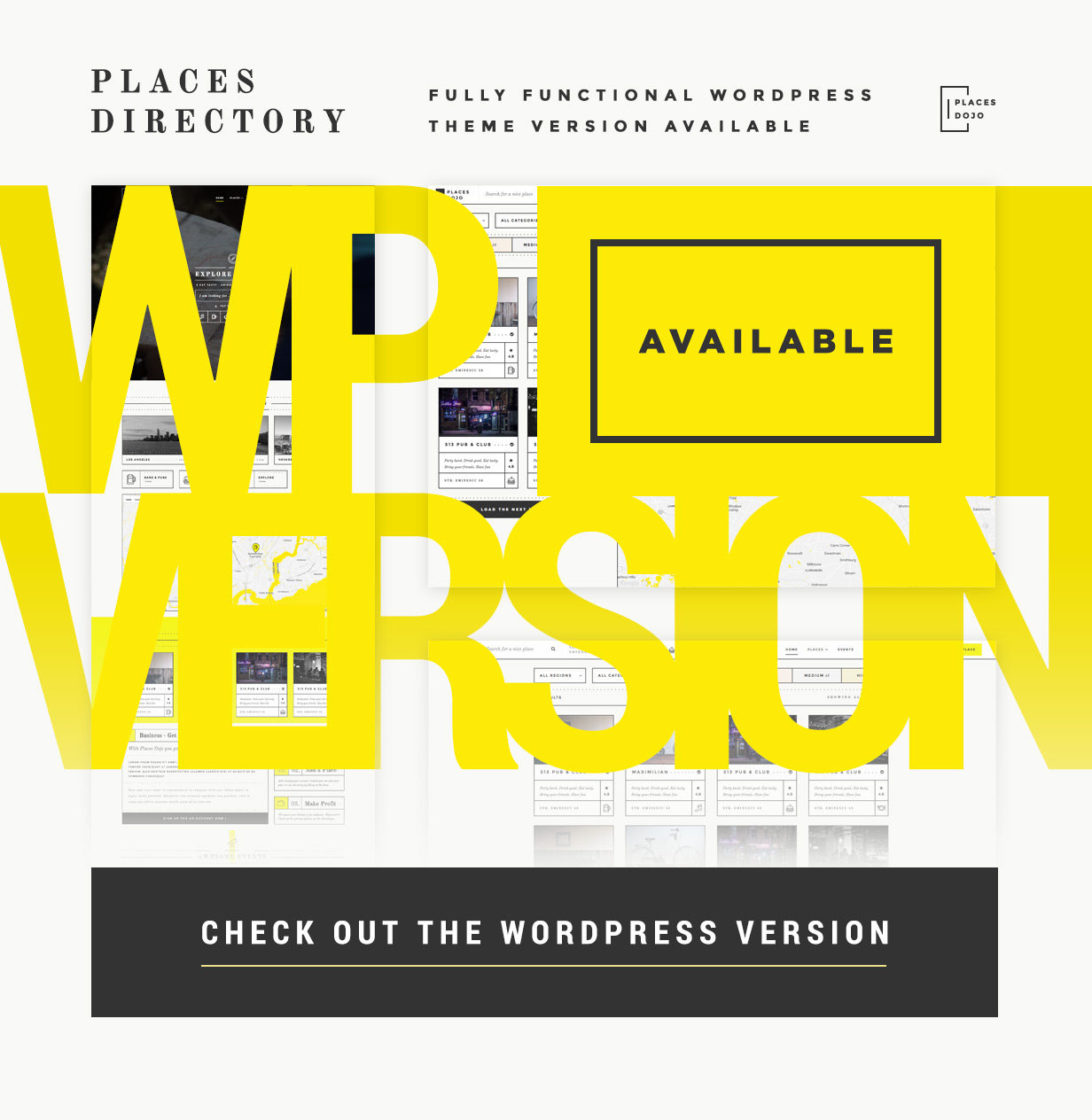 Places Dojo - Awesome Places Directory HTML/CSS - 1