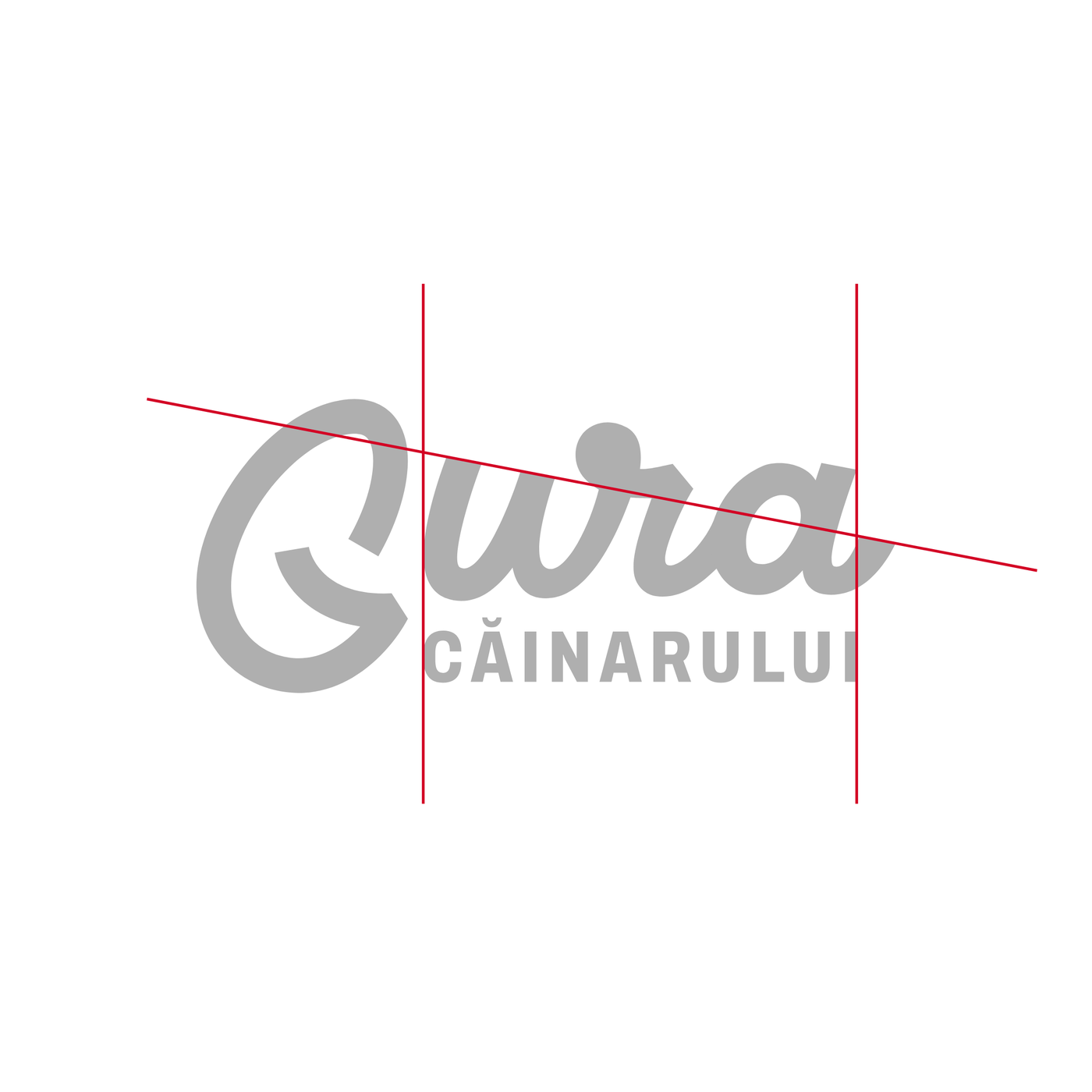 Geometria scriptului - linii de pantă paralele