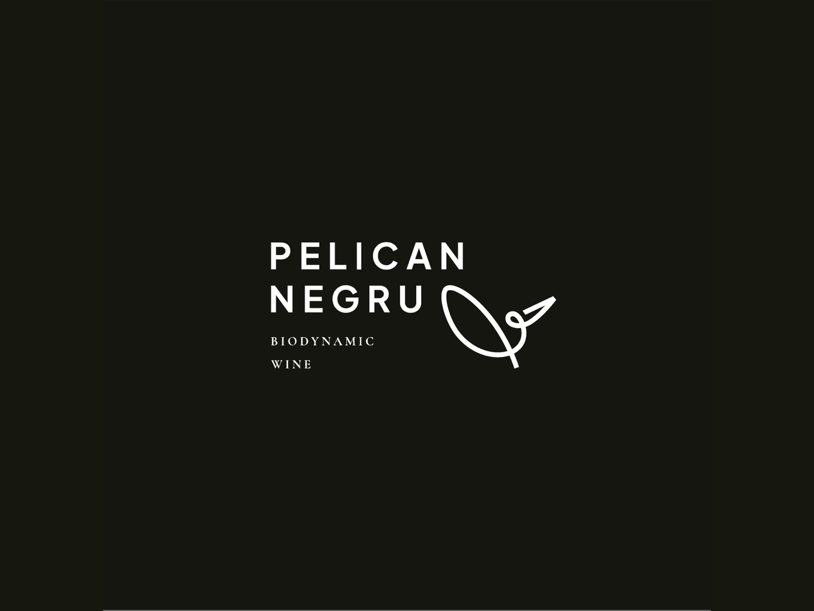Logo pe fundal închis