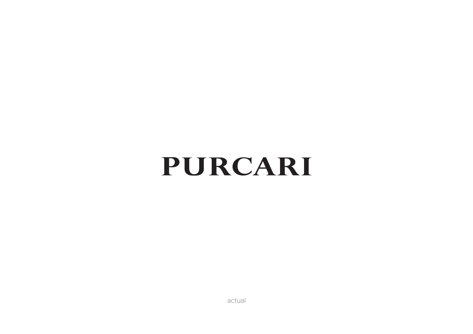 Logotipul PURCARI actual